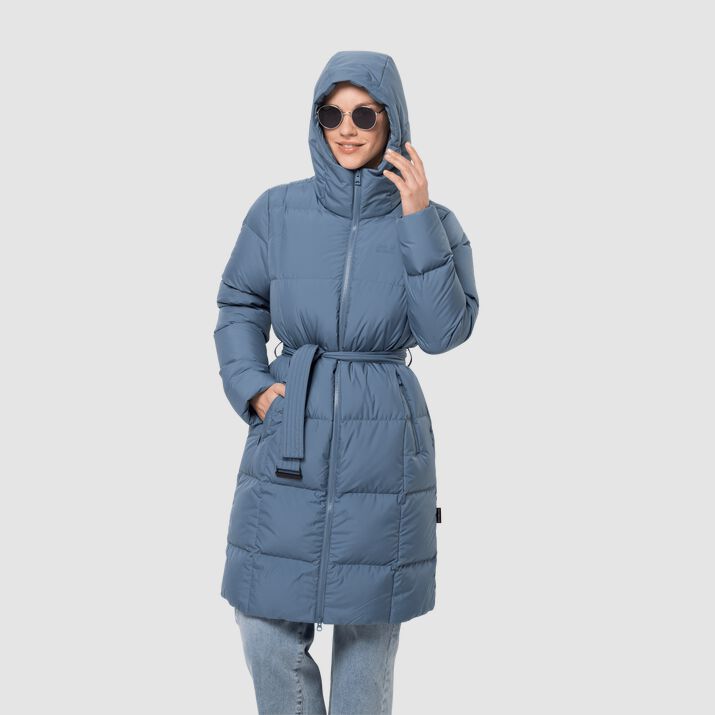 Jack Wolfskin Womens Frozen Lake Down Coat Blue 453967TVY